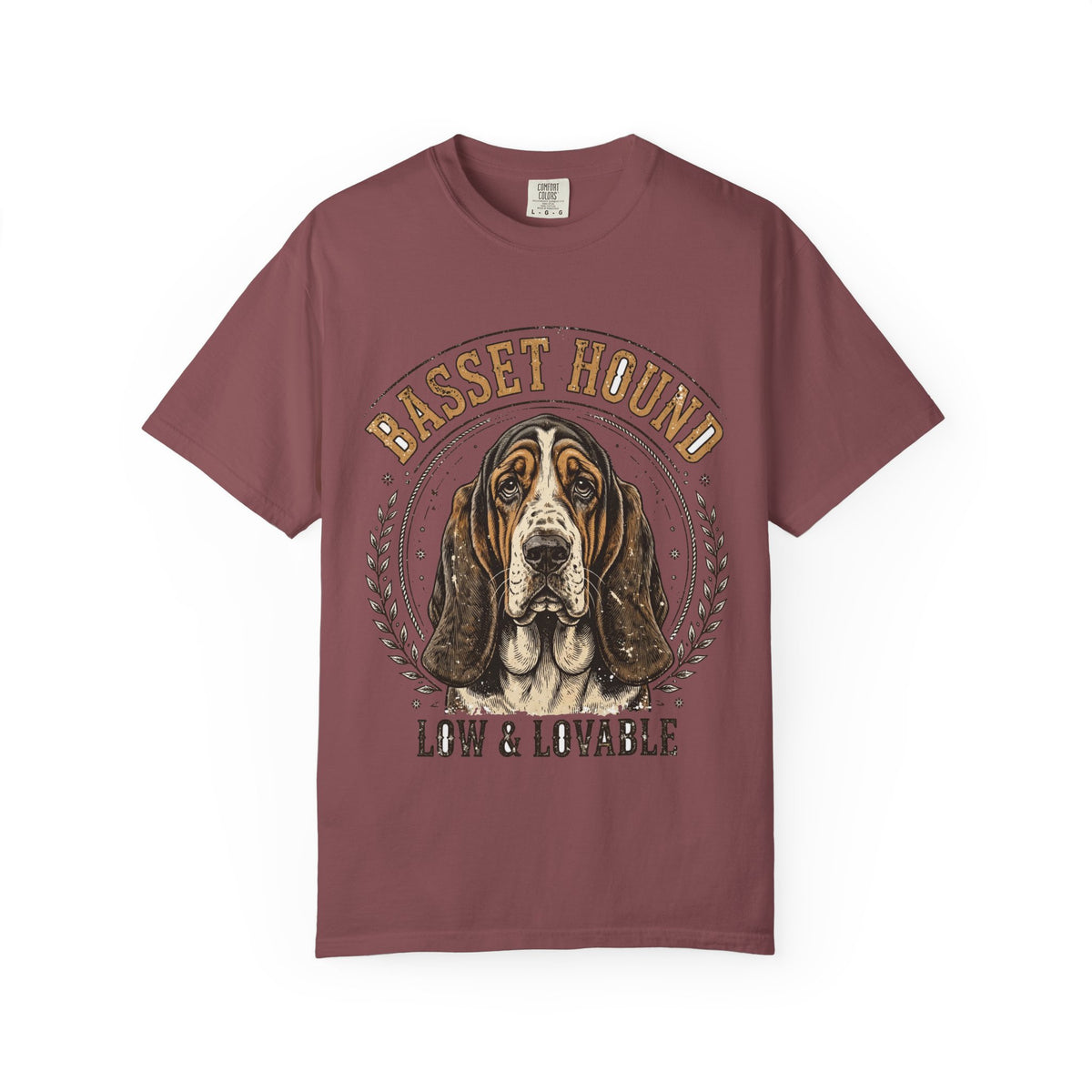 Basset Hound Low & Lovable Tee