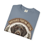 'Scruffy Point' Wirehaired Pointing Griffon T-Shirt — alternate view