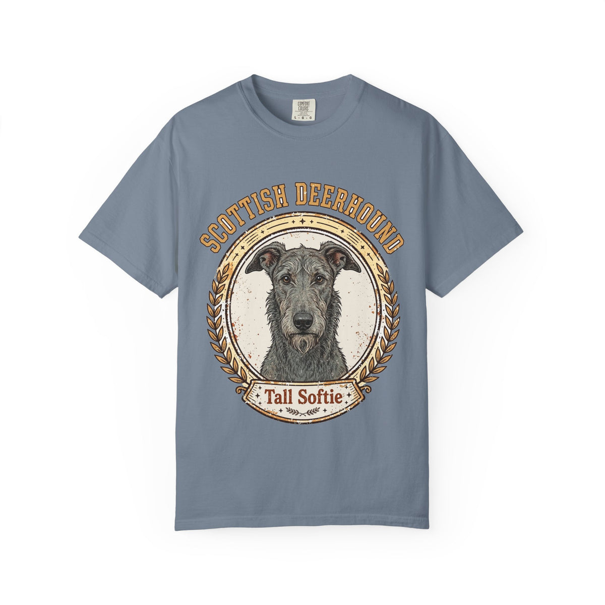 'Tall Softie' Scottish Deerhound T-Shirt — alternate view