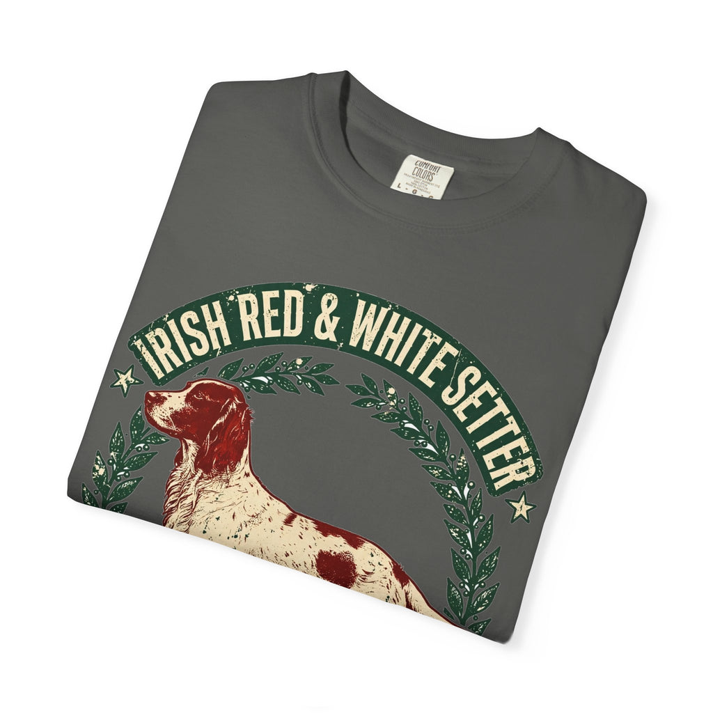 'Red White Fetch' Irish Red and White Setter T-Shirt — alternate view