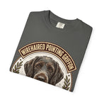 'Scruffy Point' Wirehaired Pointing Griffon T-Shirt — alternate view