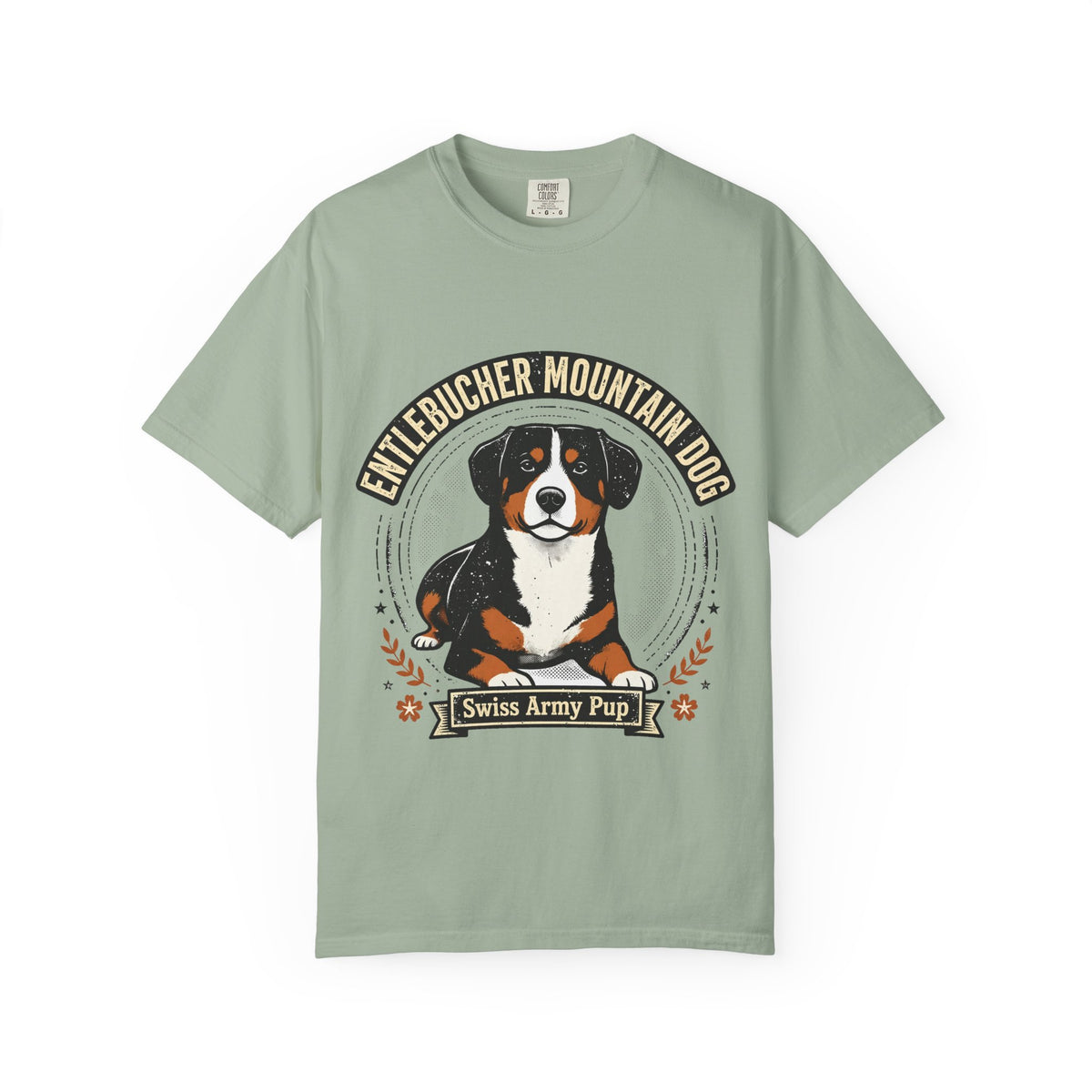 'Swiss Muscle' Entlebucher Mountain Dog T-Shirt — alternate view