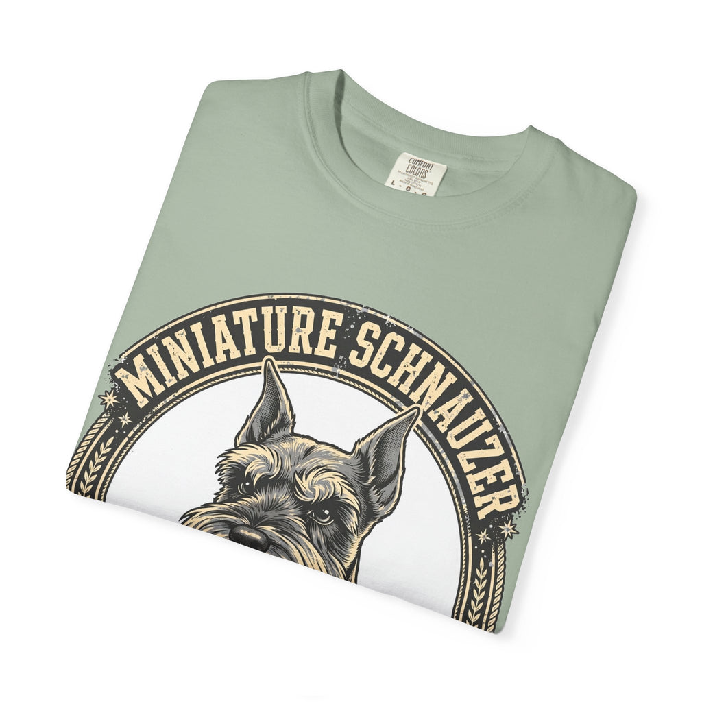 'Bearded Bandit' Miniature Schnauzer T-Shirt — alternate view