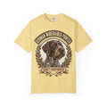 'Scruffy Sharpshooter' German Wirehaired Pointer T-Shirt — alternate view