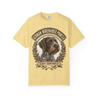 'Scruffy Sharpshooter' German Wirehaired Pointer T-Shirt — alternate view