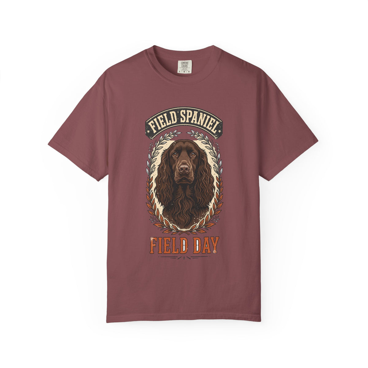 'Field Day' Field Spaniel T-Shirt — alternate view