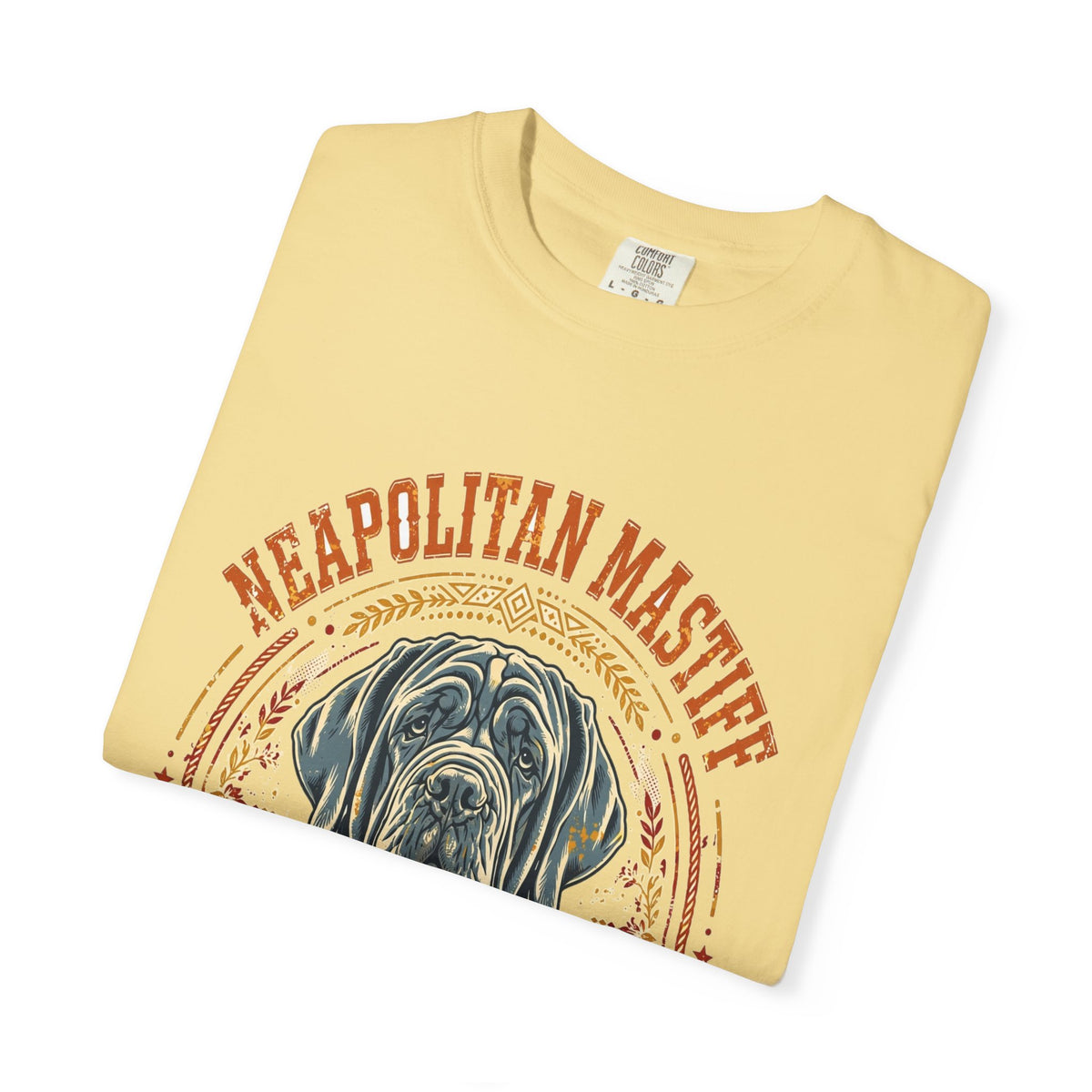 'Heavyweight Hugs' Neapolitan Mastiff T-Shirt — alternate view
