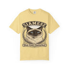 'Blue-Eyed Chatterbox' Siamese Cat T-Shirt — alternate view