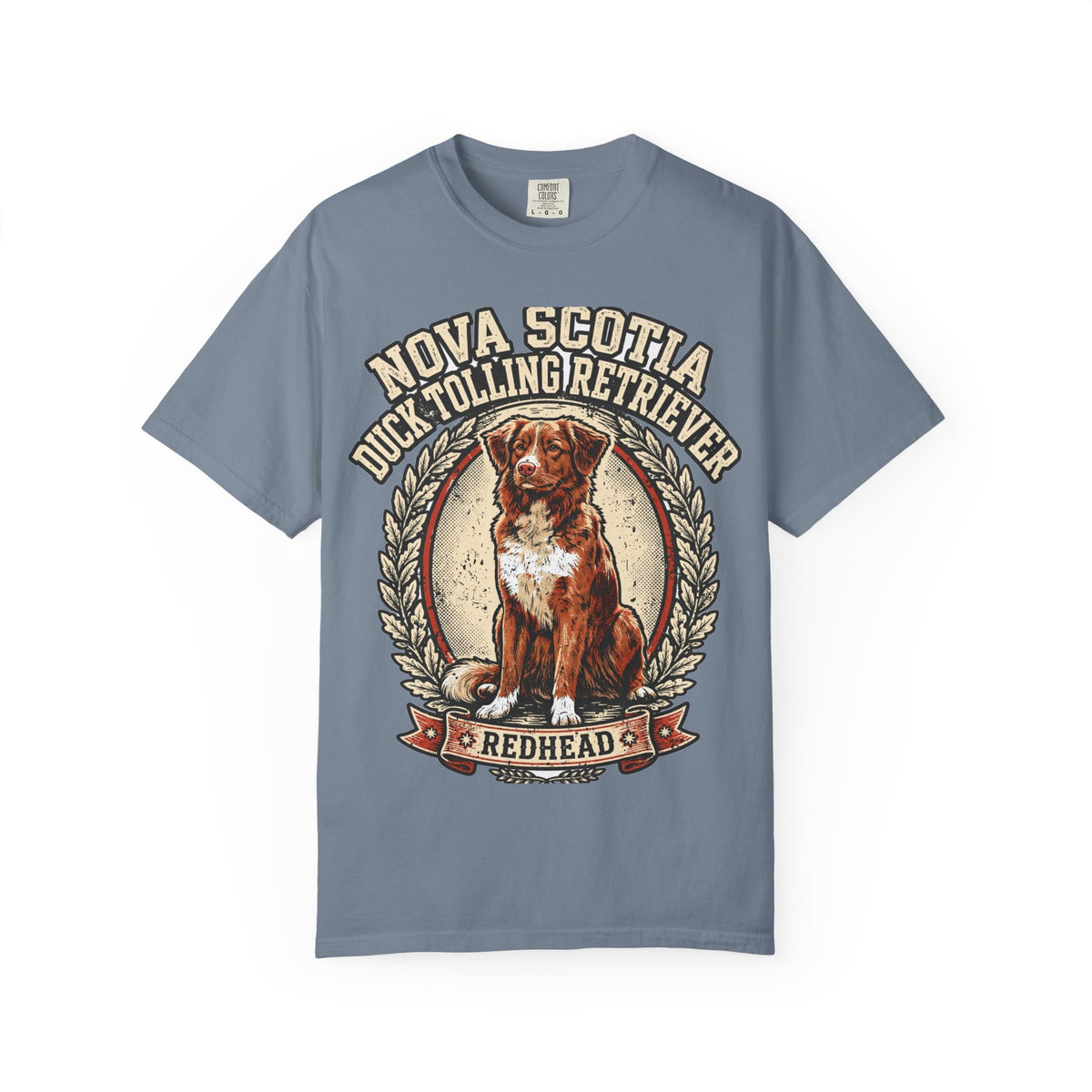 'Redhead' Nova Scotia Duck Tolling Retriever T-Shirt — alternate view