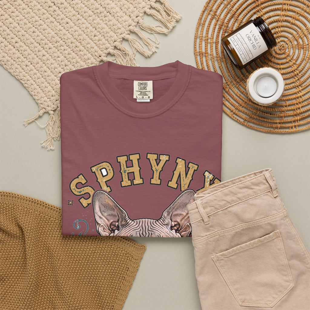 'Naked And Proud' Sphynx T-Shirt — alternate view