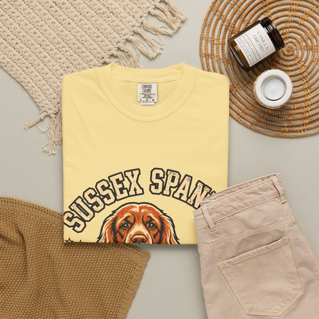 'Chill Chaser' Sussex Spaniel T-Shirt — alternate view