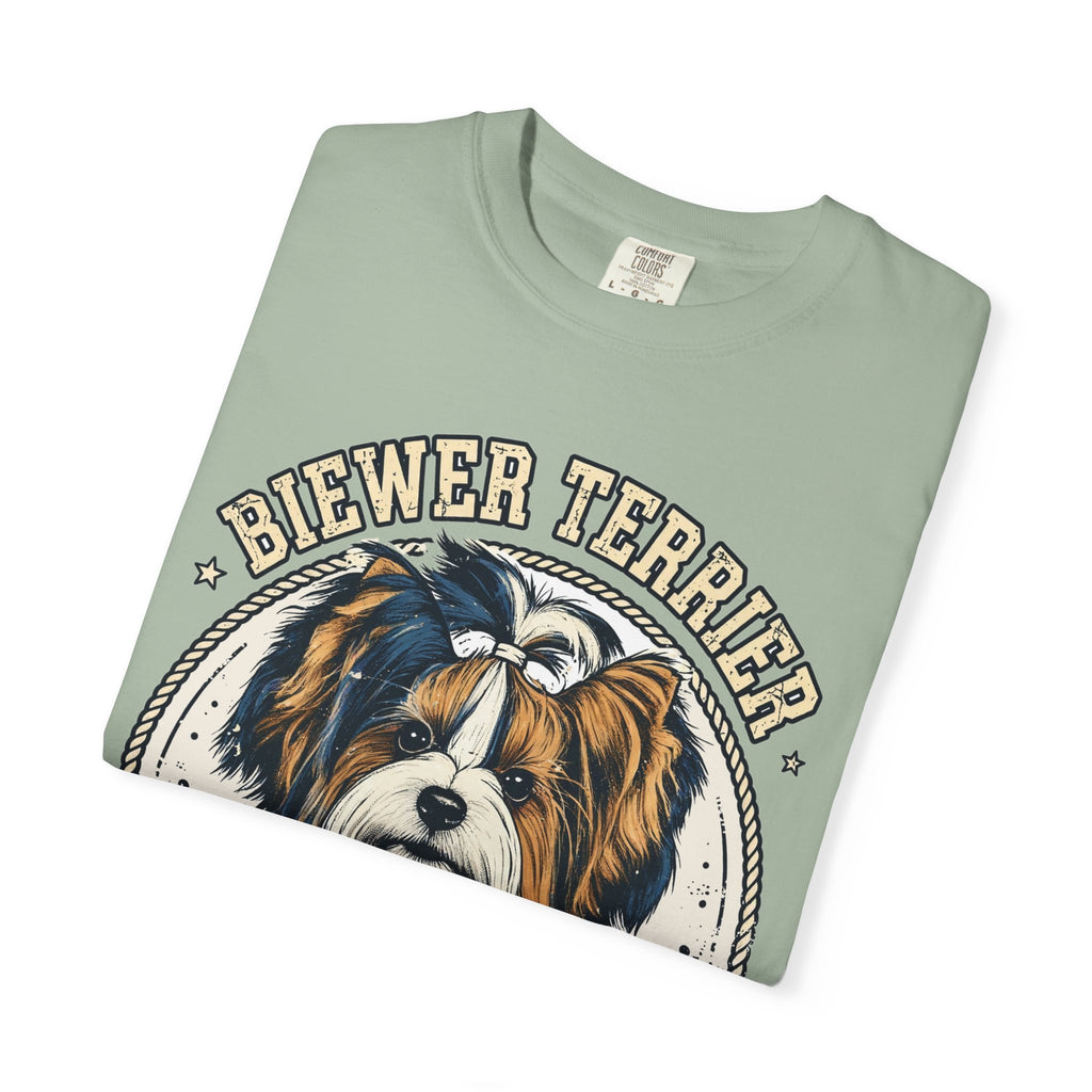 'Tiny Tricolor' Biewer Terrier T-Shirt — alternate view