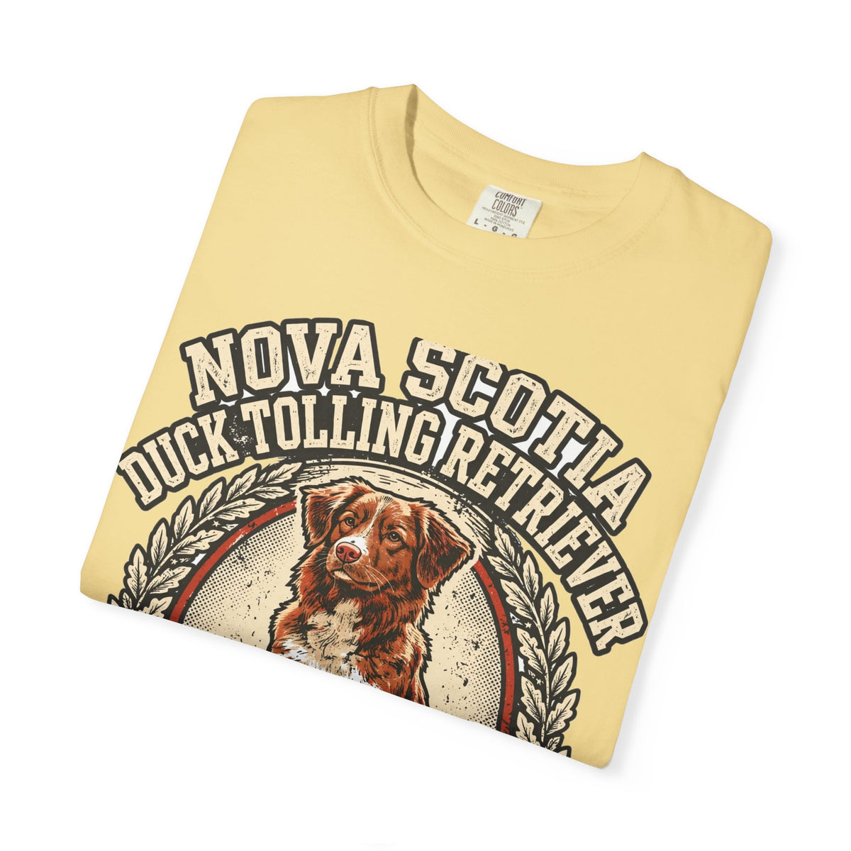 'Redhead' Nova Scotia Duck Tolling Retriever T-Shirt — alternate view