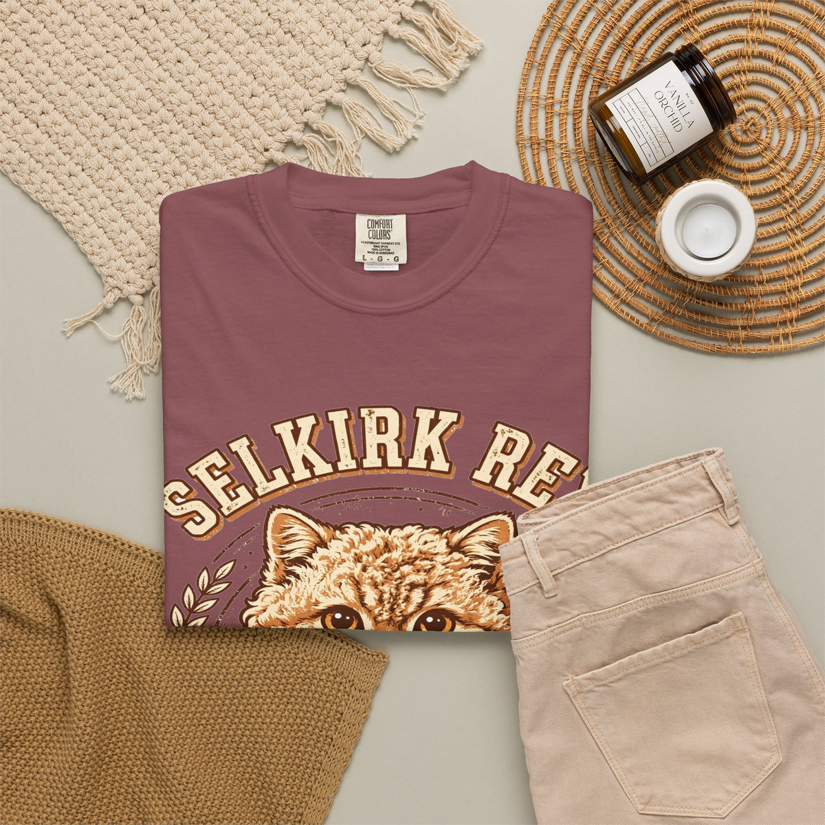 Selkirk Rex Curly Teddy Bear Tee