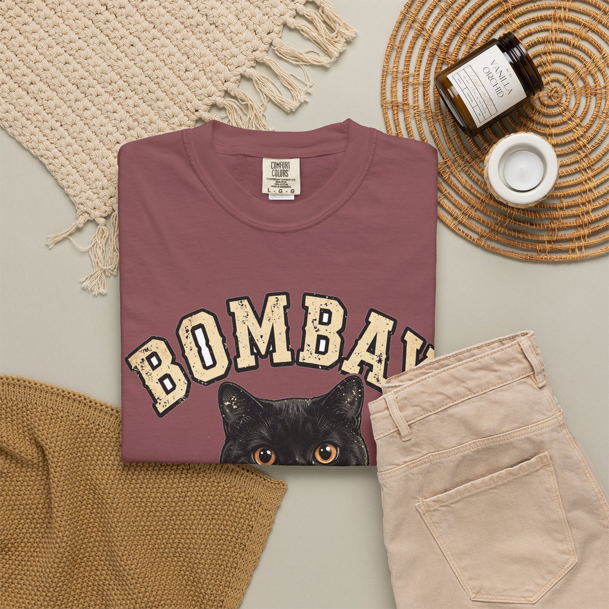 'Panther Standard' Bombay Cat T-Shirt — alternate view