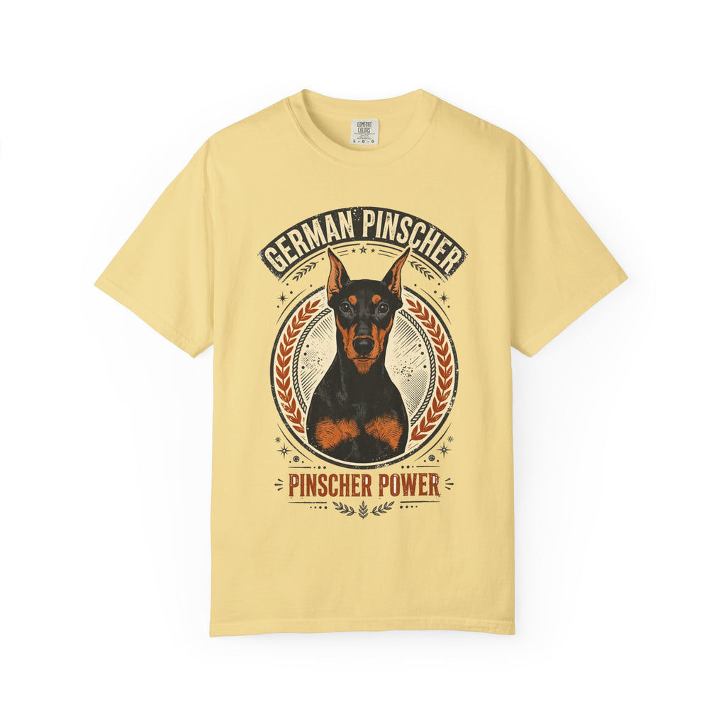 'Pinscher Power' German Pinscher T-Shirt — alternate view
