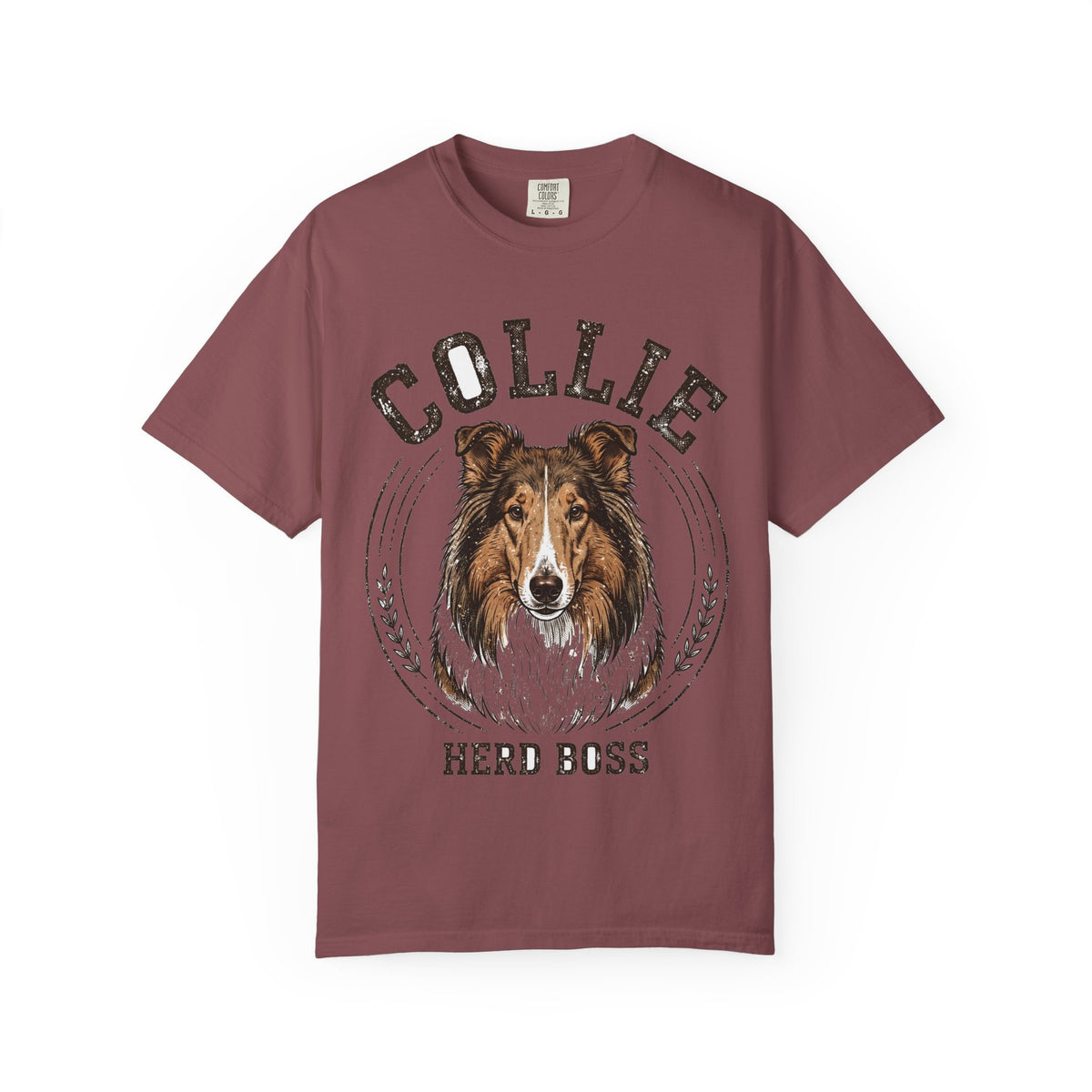 'Herd Boss' Collie T-Shirt — alternate view