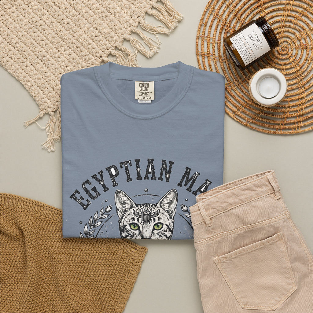 'Spotted Royalty' Egyptian Mau Cat T-Shirt — alternate view