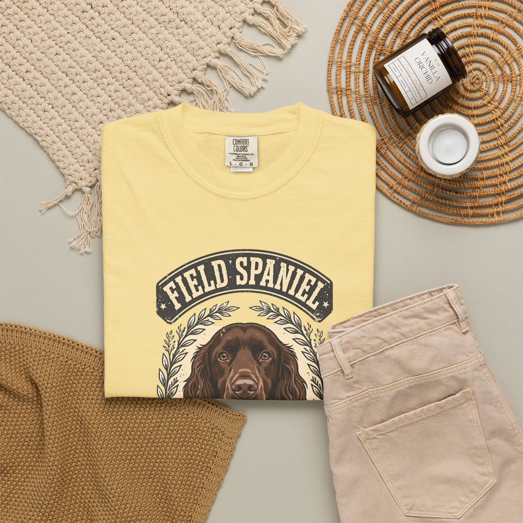'Field Day' Field Spaniel T-Shirt — alternate view
