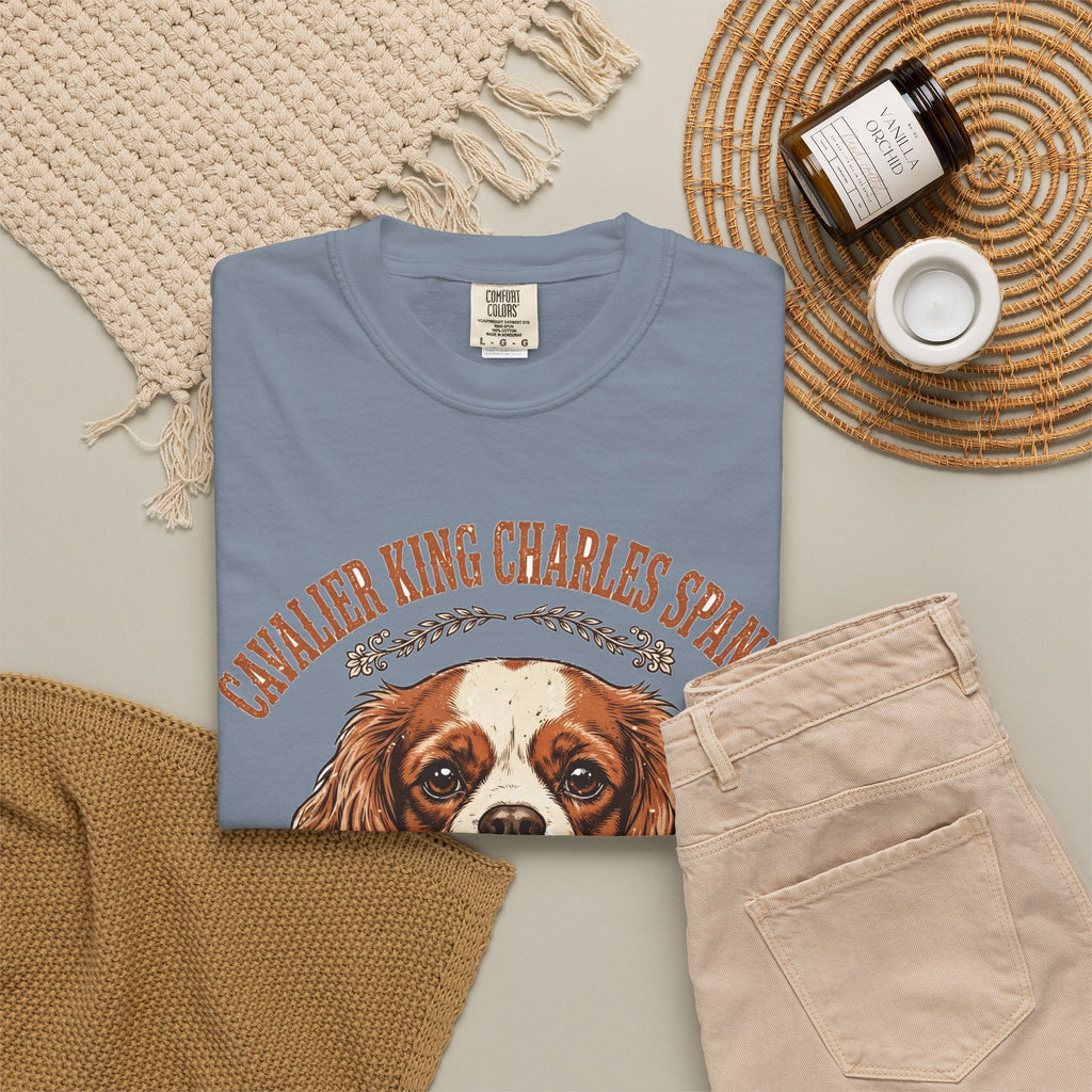 'Cuddlebug' Cavalier King Charles Spaniel T-Shirt — alternate view