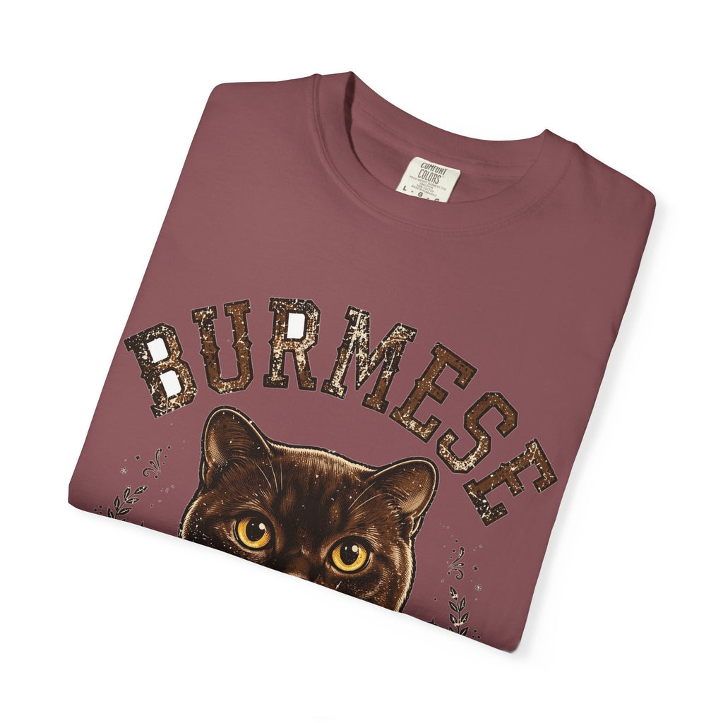 'Sable Siren' Burmese Cat T-Shirt — alternate view