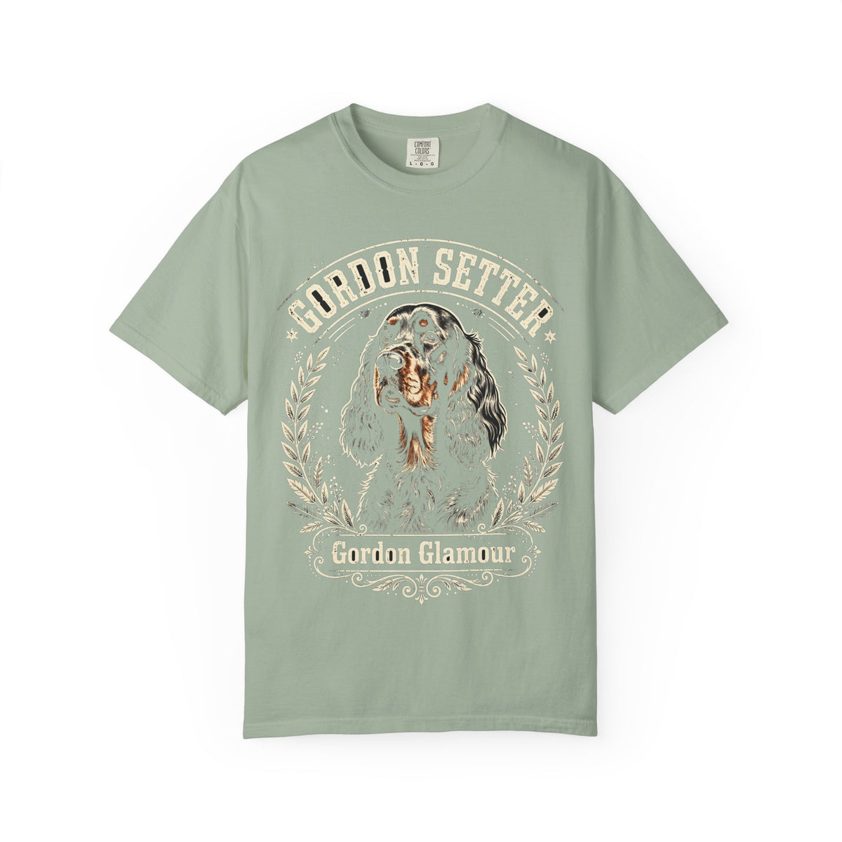 'Gordon Glamour' Gordon Setter T-Shirt — alternate view