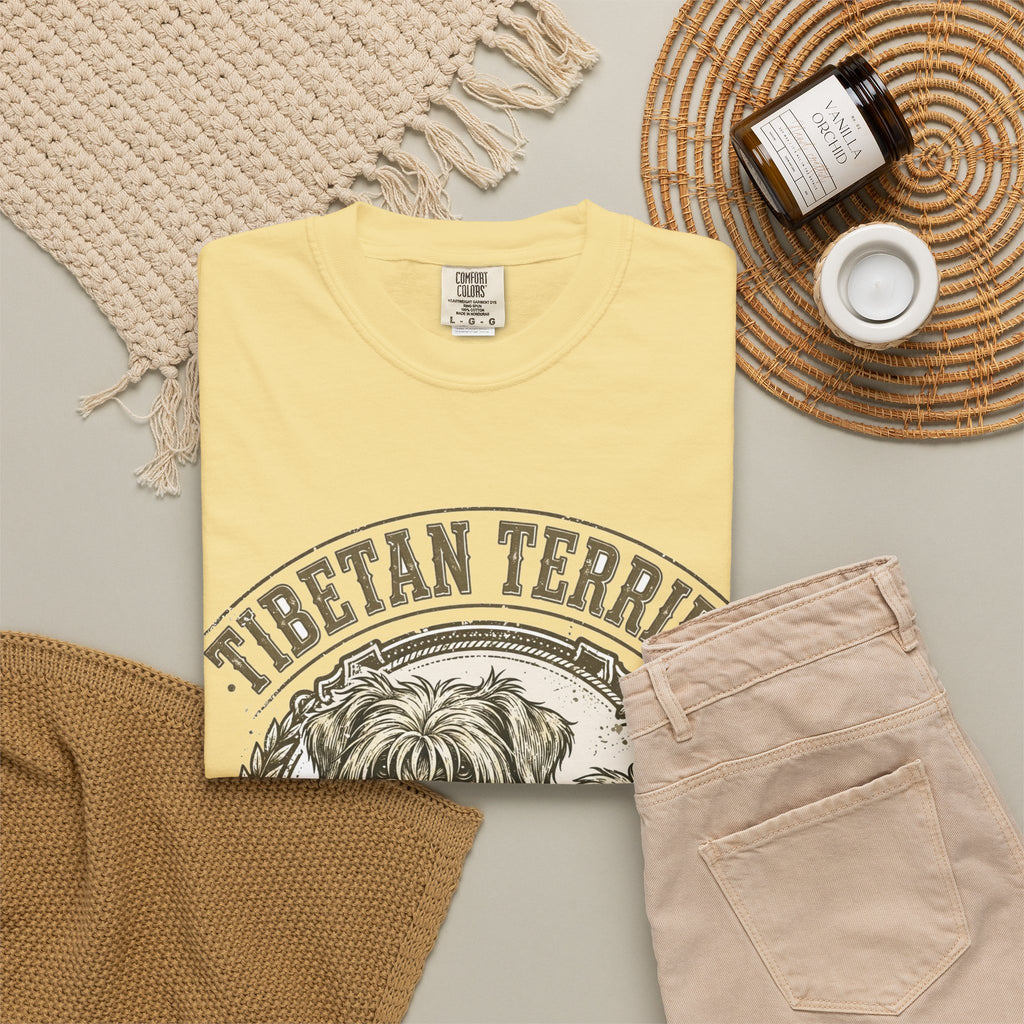 'Shaggy Sage' Tibetan Terrier T-Shirt — alternate view