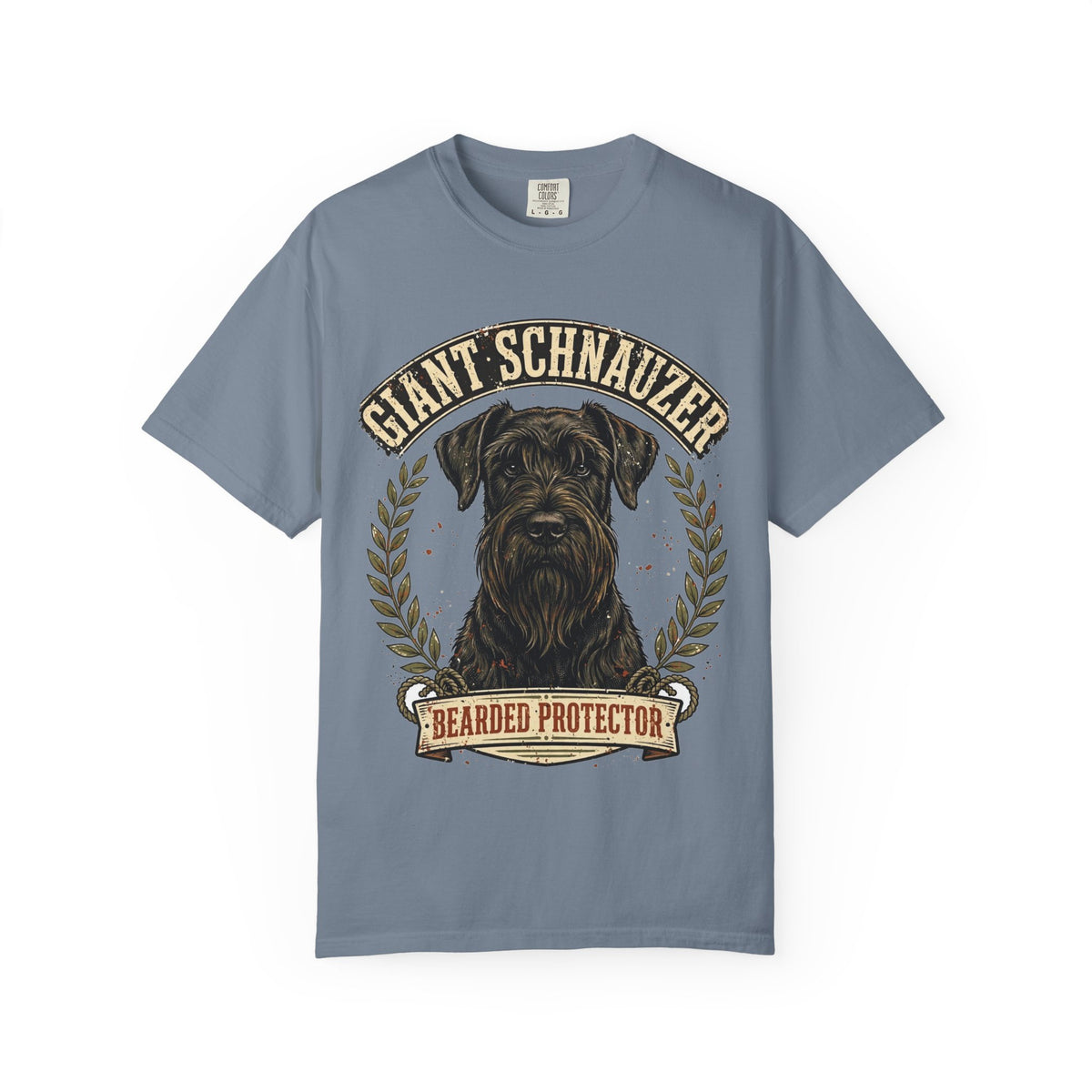 'Bearded Protector' Giant Schnauzer T-Shirt — alternate view
