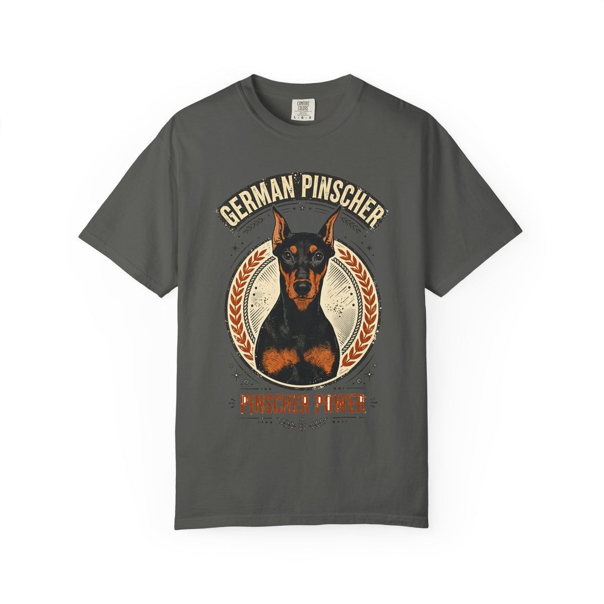 'Pinscher Power' German Pinscher T-Shirt — alternate view