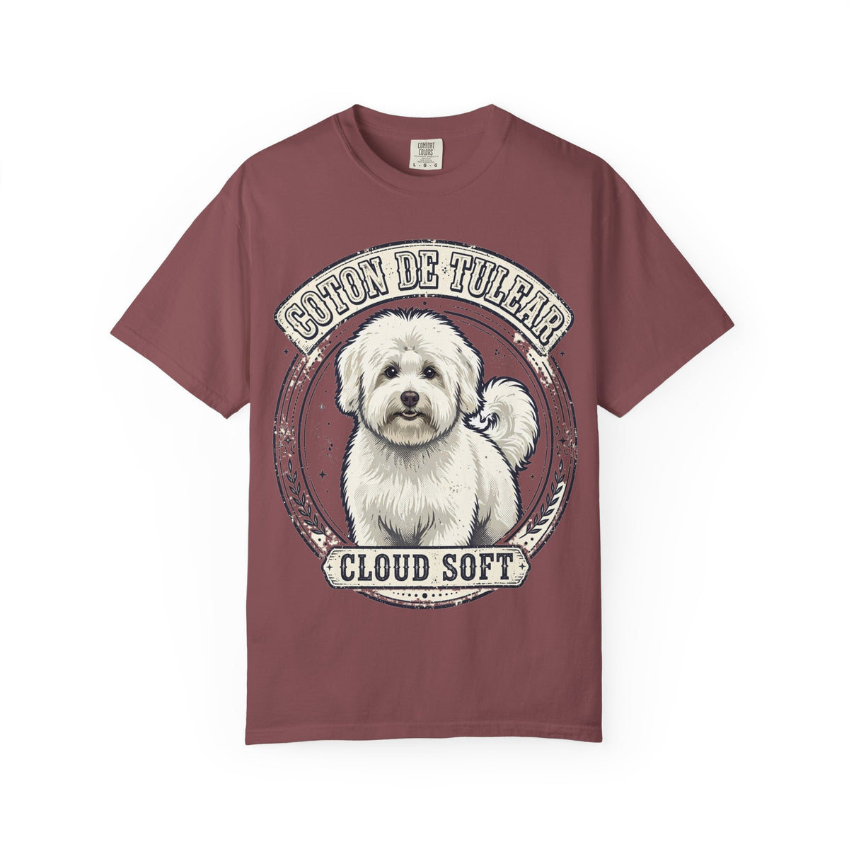 'Cloud Soft' Coton de Tulear T-Shirt — alternate view