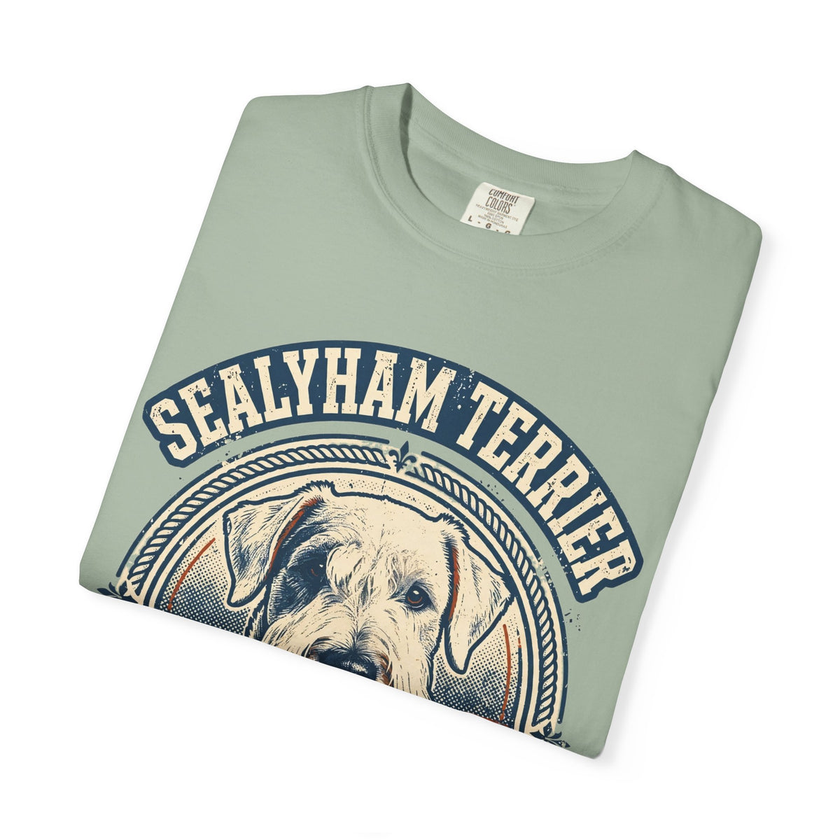 'Grand Opinions' Sealyham Terrier T-Shirt — alternate view