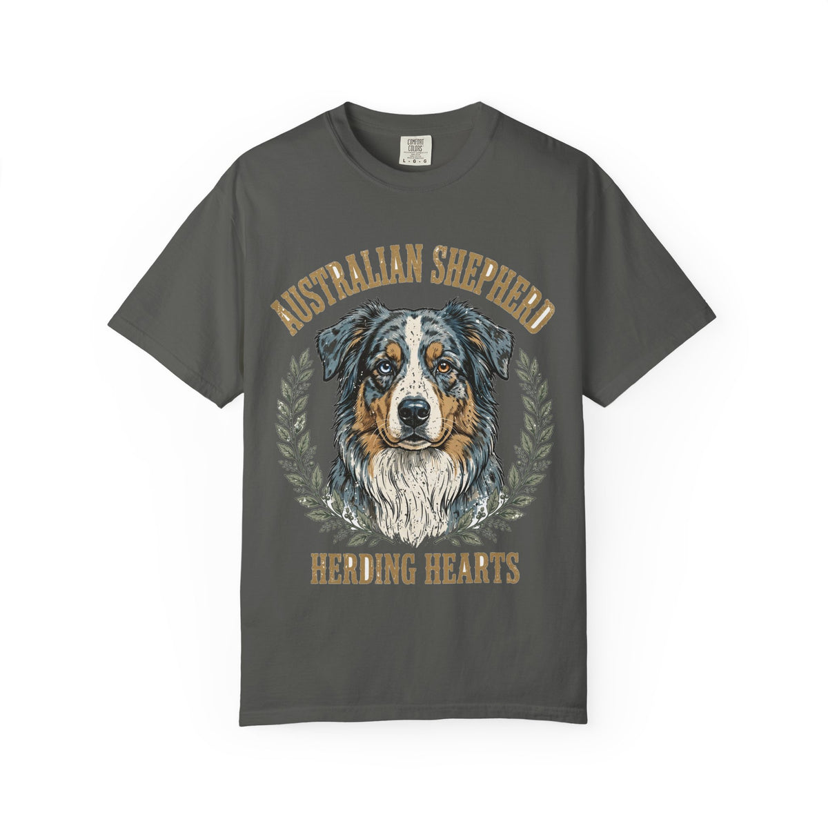 Australian Shepherd Herding Hearts Tee