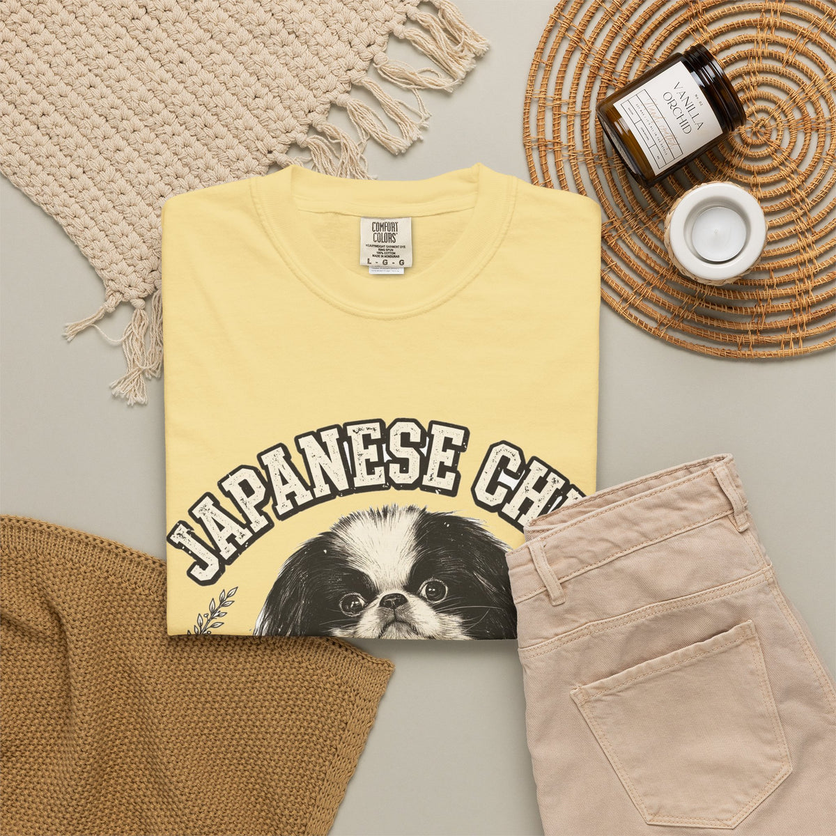 'Chin Charmer' Japanese Chin T-Shirt — alternate view
