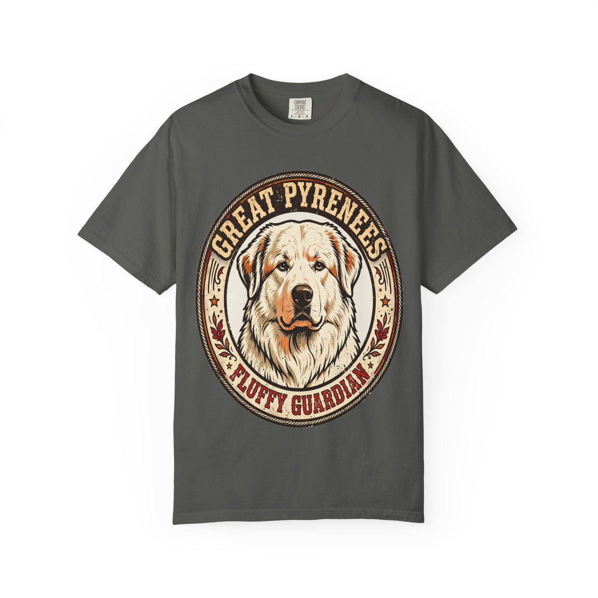 'Fluffy Guardian' Great Pyrenees T-Shirt — alternate view
