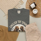 'Lap Royalty' English Toy Spaniel T-Shirt — alternate view