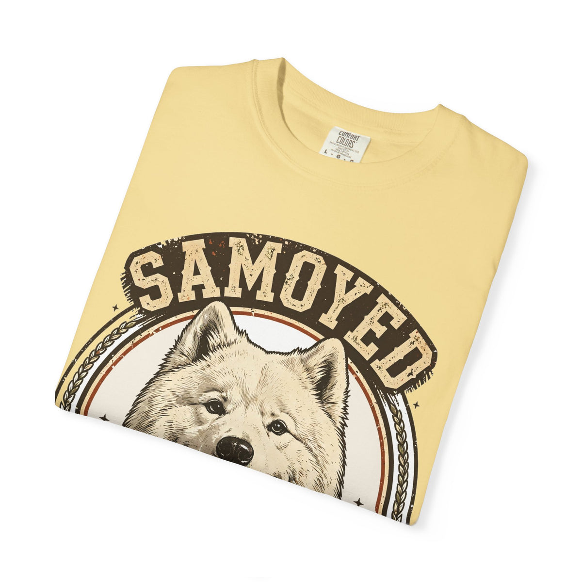 'Smiles & Snow' Samoyed T-Shirt — alternate view