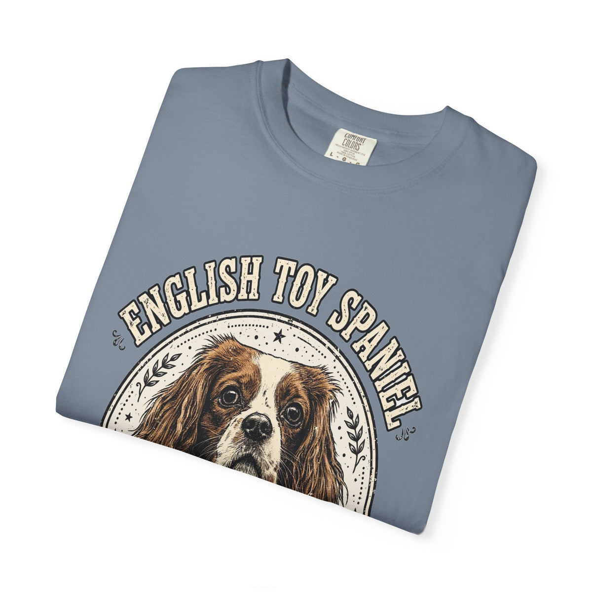 'Lap Royalty' English Toy Spaniel T-Shirt — alternate view