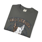 'Egg Head Energy' Bull Terrier T-Shirt — alternate view