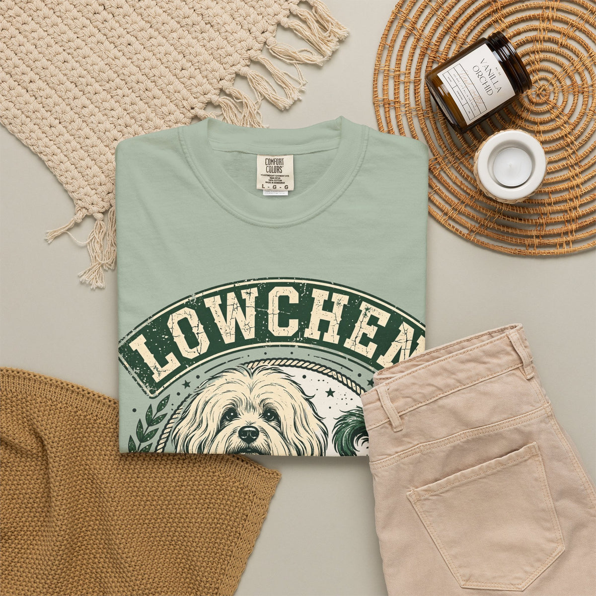 'Lion Cut' Löwchen T-Shirt — alternate view