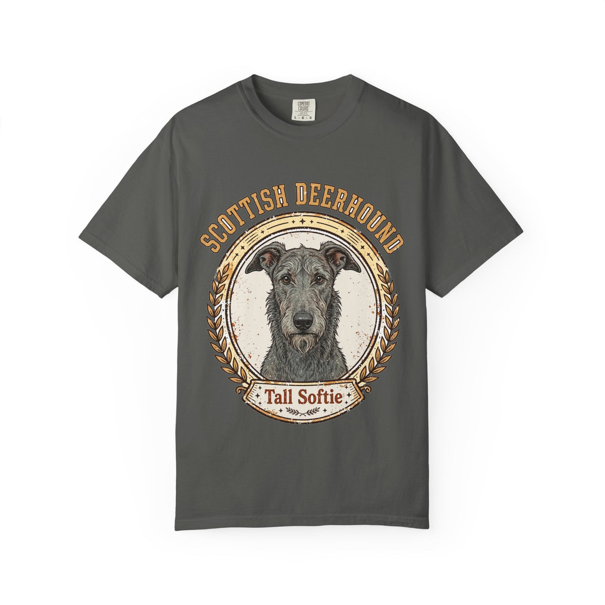 'Tall Softie' Scottish Deerhound T-Shirt — alternate view