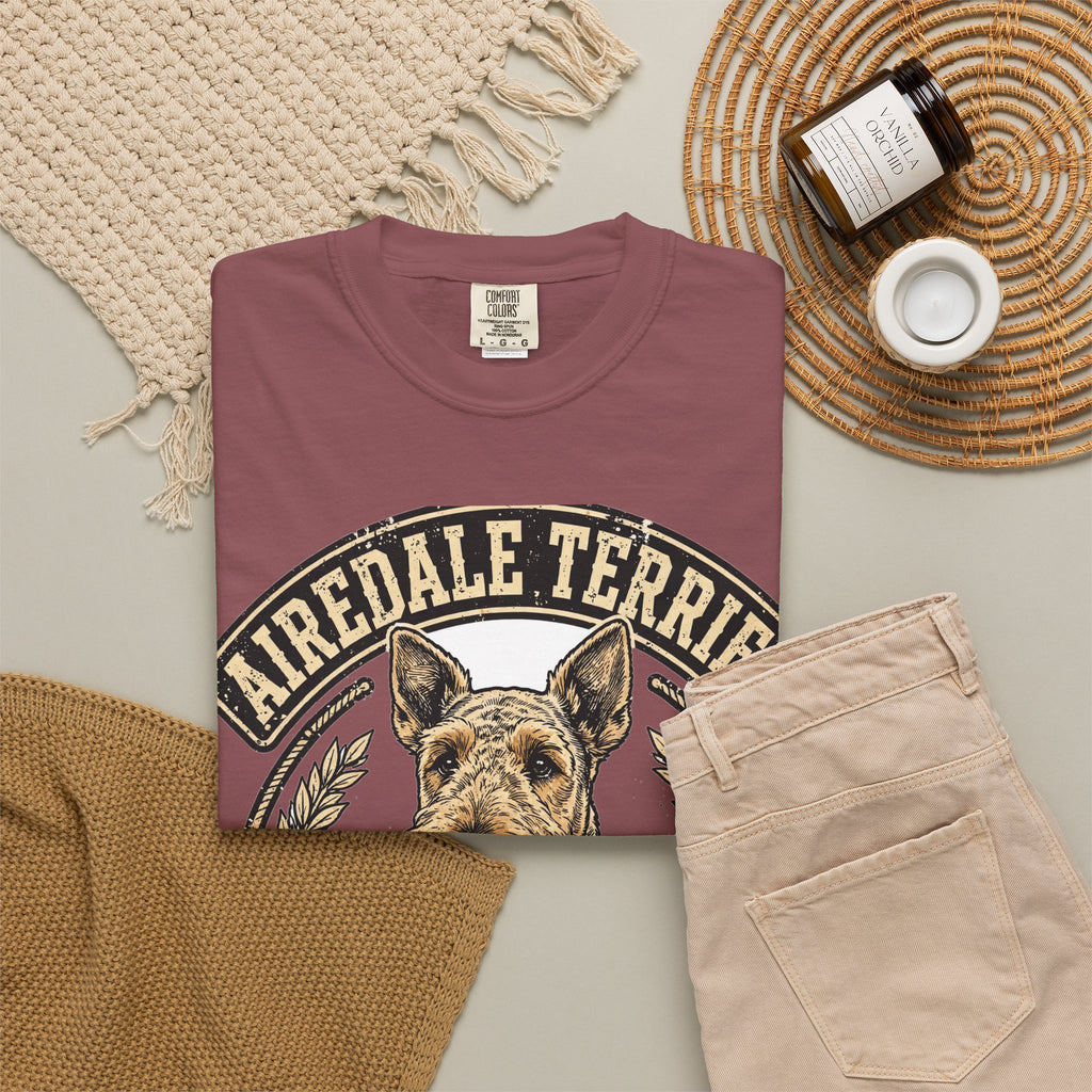 Airedale Terrier King of Terriers Tee