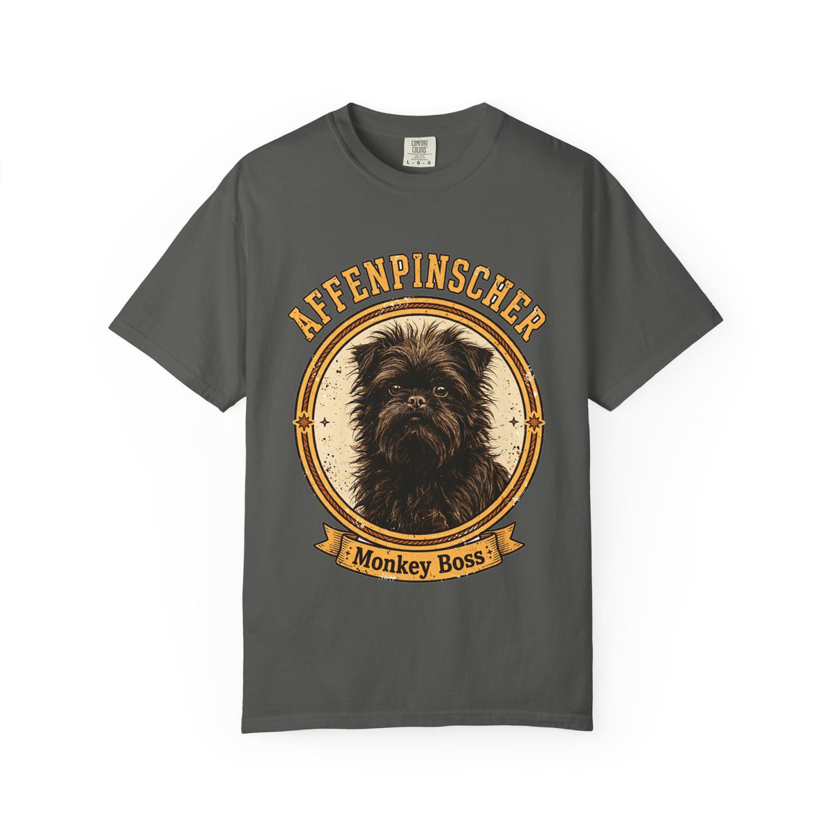 Affenpinscher Monkey Boss Tee