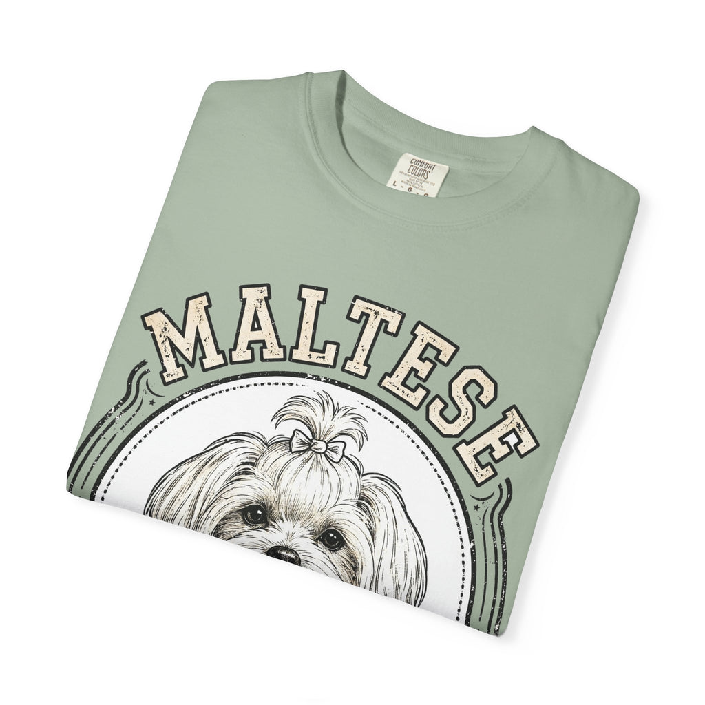 'Silk Fluff' Maltese T-Shirt — alternate view