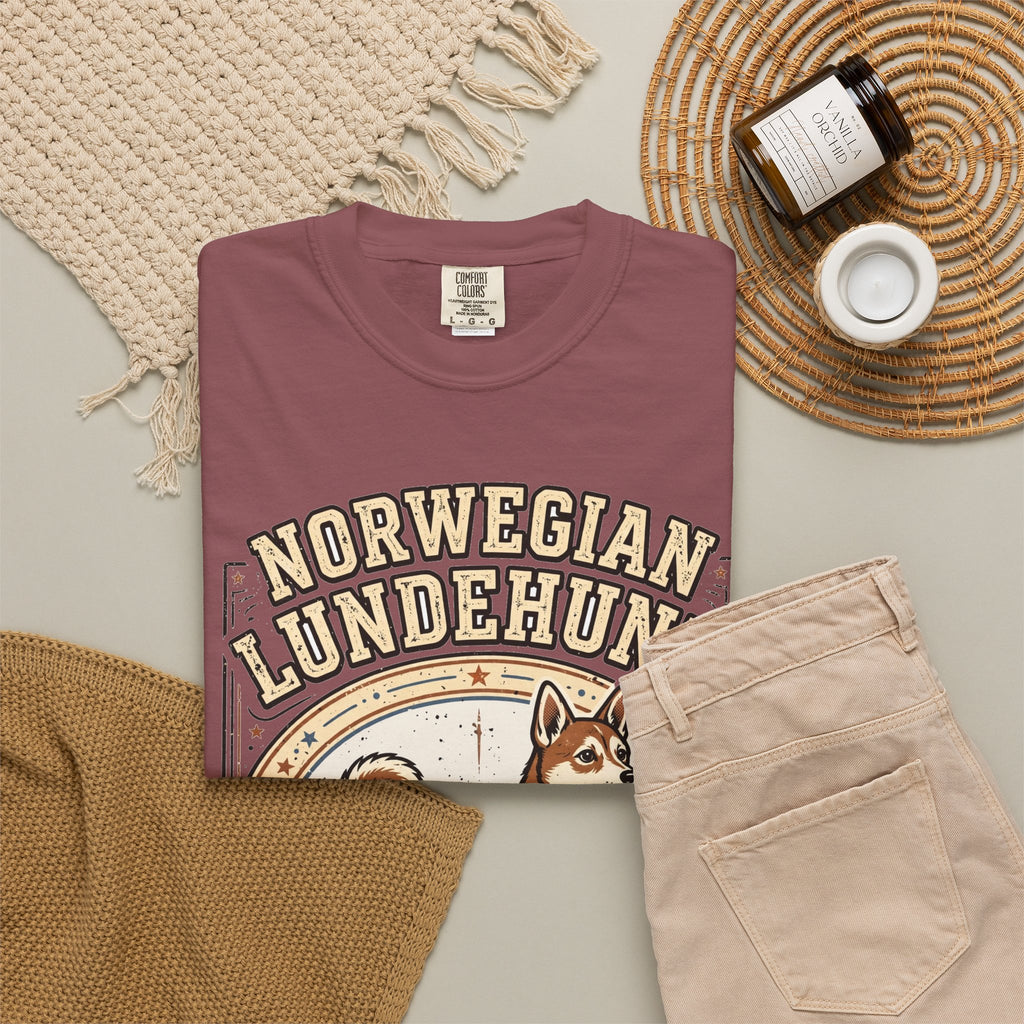 'Six-Toed Wonder' Norwegian Lundehund T-Shirt — alternate view