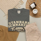 'Bearded & Bold' Standard Schnauzer T-Shirt — alternate view