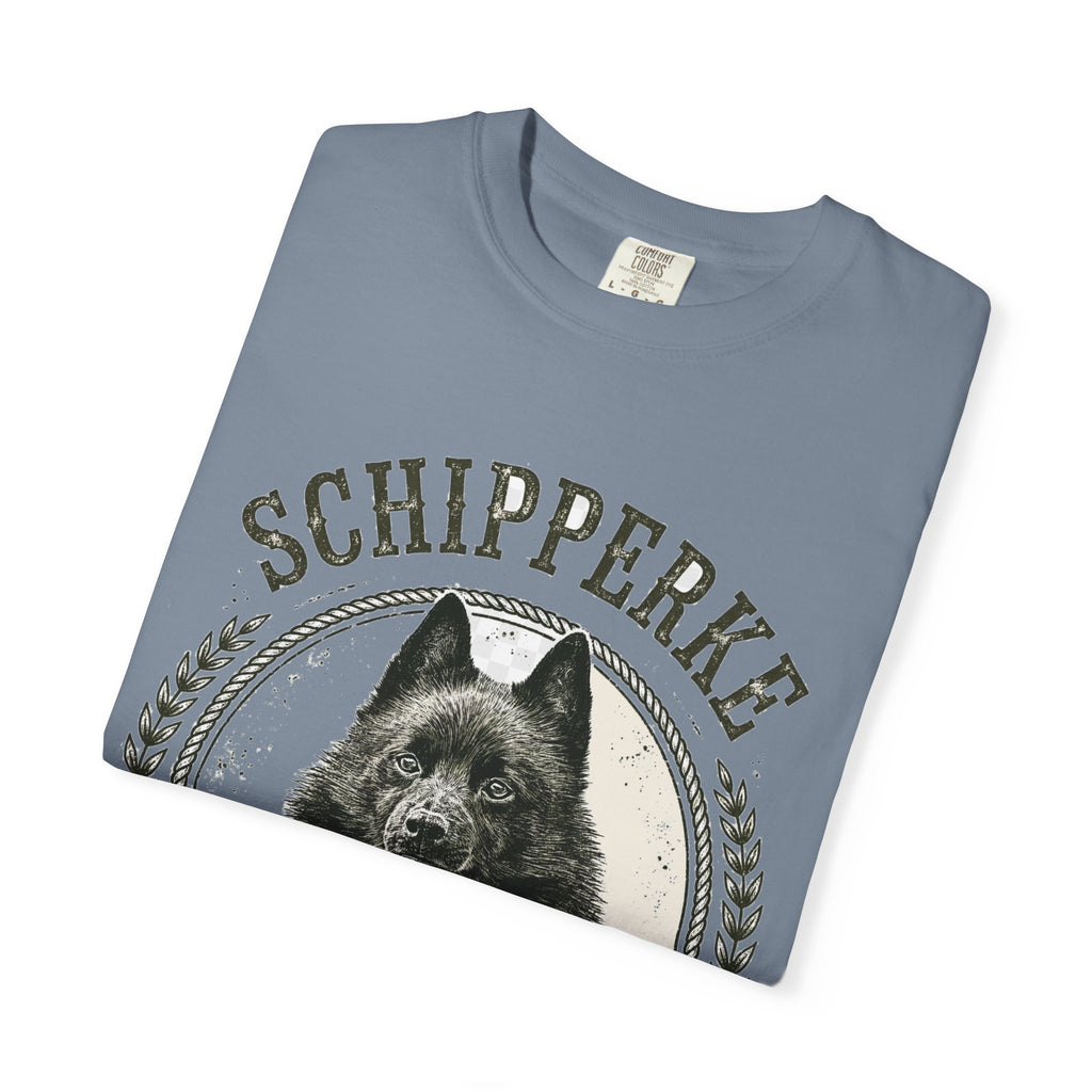 'Tiny Captain' Schipperke T-Shirt — alternate view
