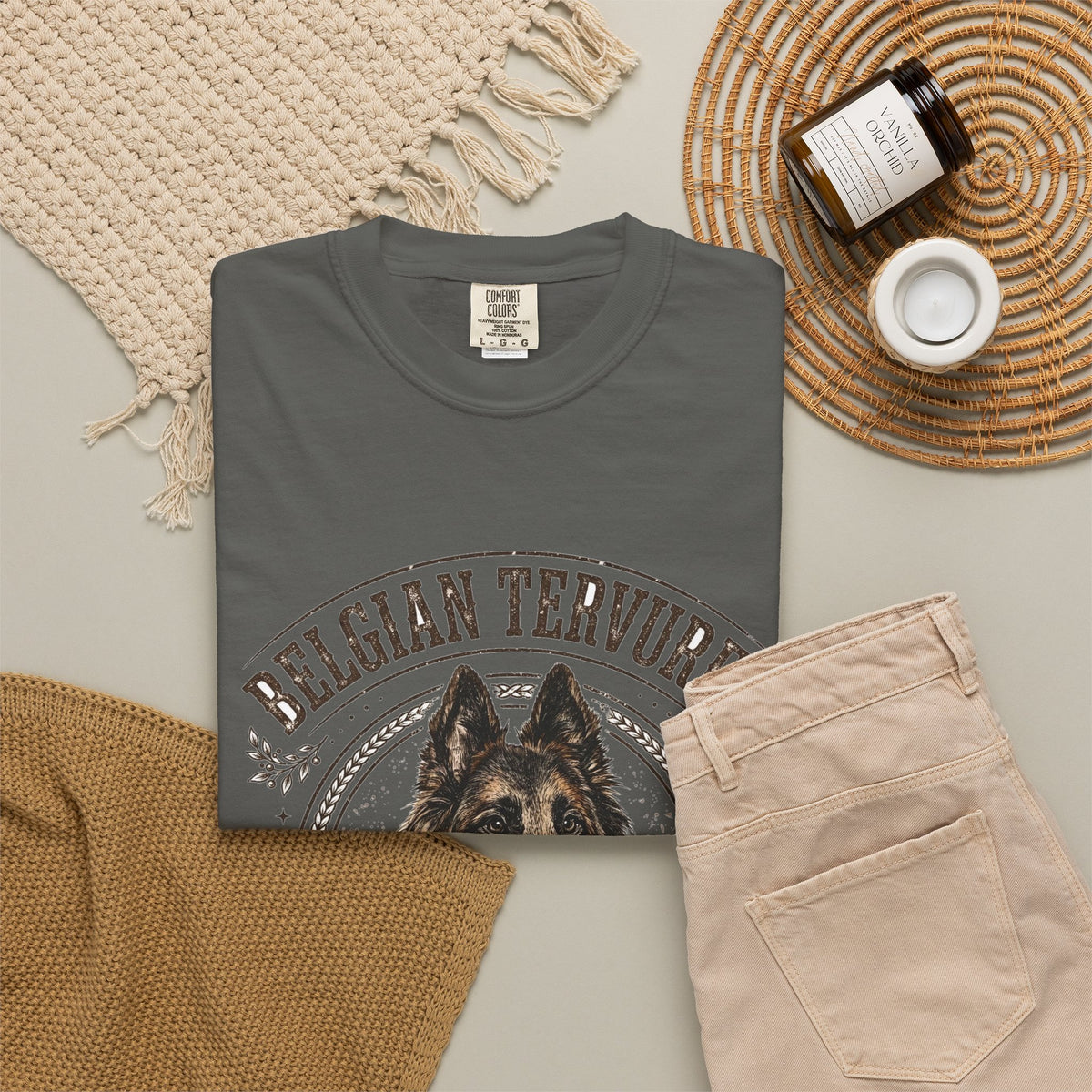 'Elegant Athlete' Belgian Tervuren T-Shirt — alternate view