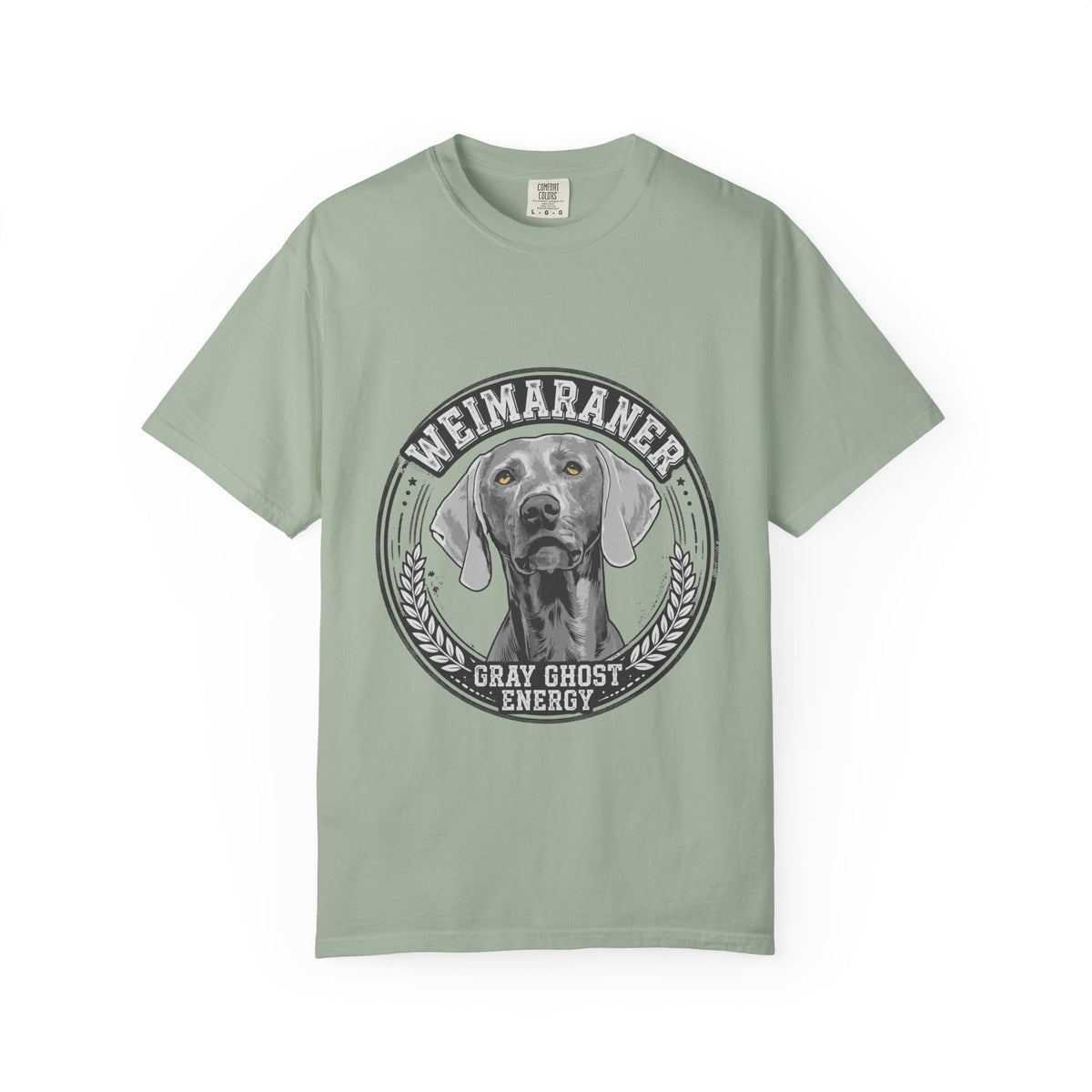 'Gray Ghost' Weimaraner T-Shirt — alternate view