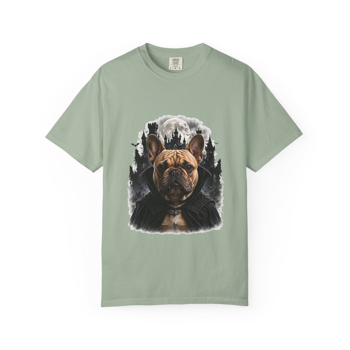 French Bulldog Vampire Pup Halloween Tee