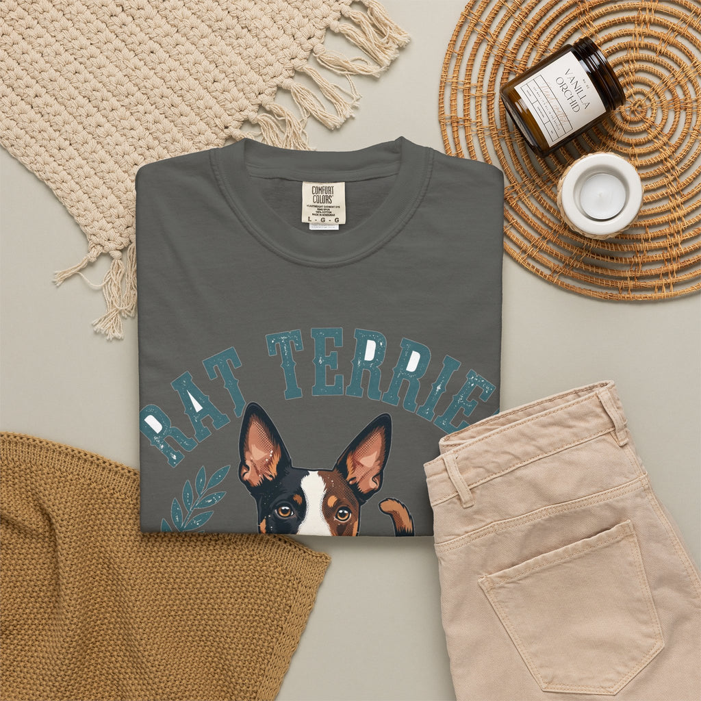 'Tiny Tornado' Rat Terrier T-Shirt — alternate view